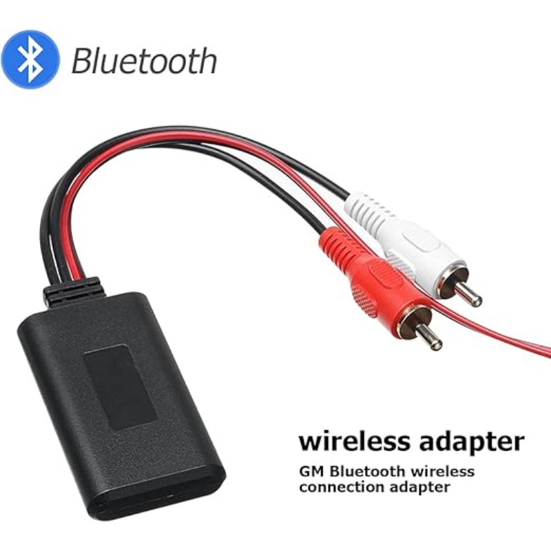 Audio Music Interface - Módulo receptor inalámbrico Bluetooth 2 RCA
