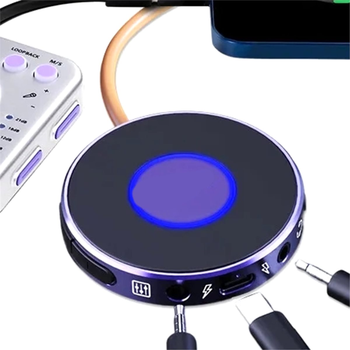 Audio Music Interface - Adaptador de Audio A10I Live Dock