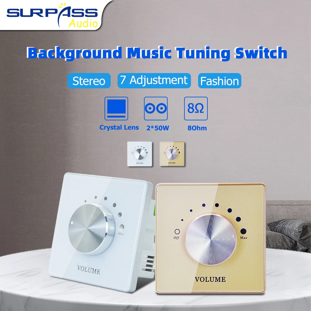 Audio Music Grading - Controlador de Volumen para Amplificador de