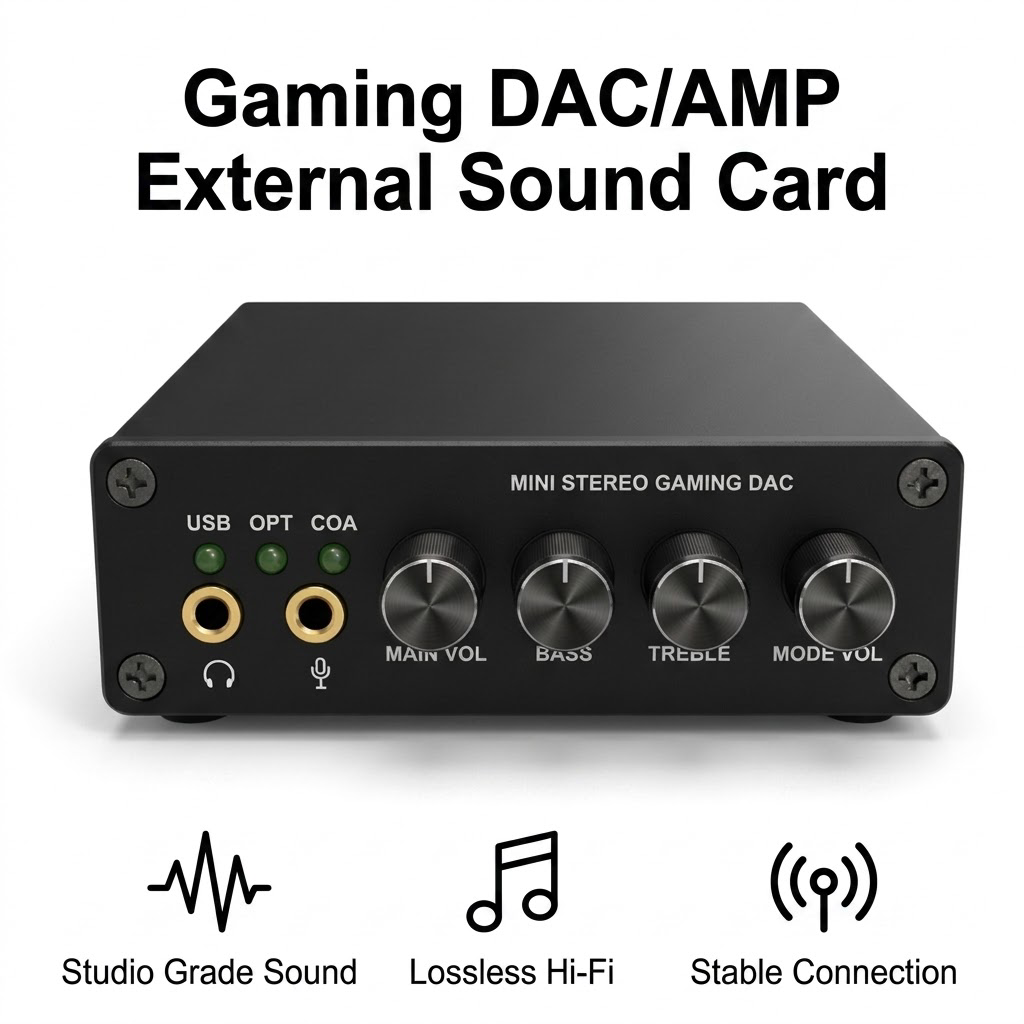 Portable Amplifier Mini - Mini DAC para Juegos, Amplificador de