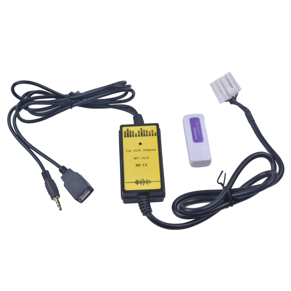 Audio Music Interface - Adaptador USB para coche, interfaz de