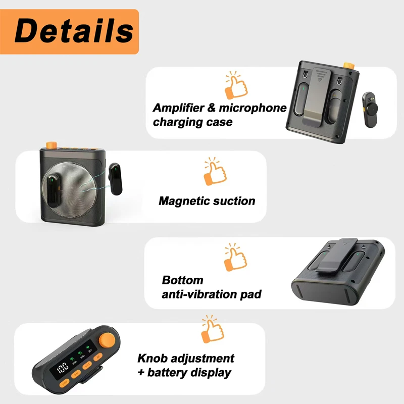 Amplificador de voz portátil c - Portable Amplifier Mini reseña y precio