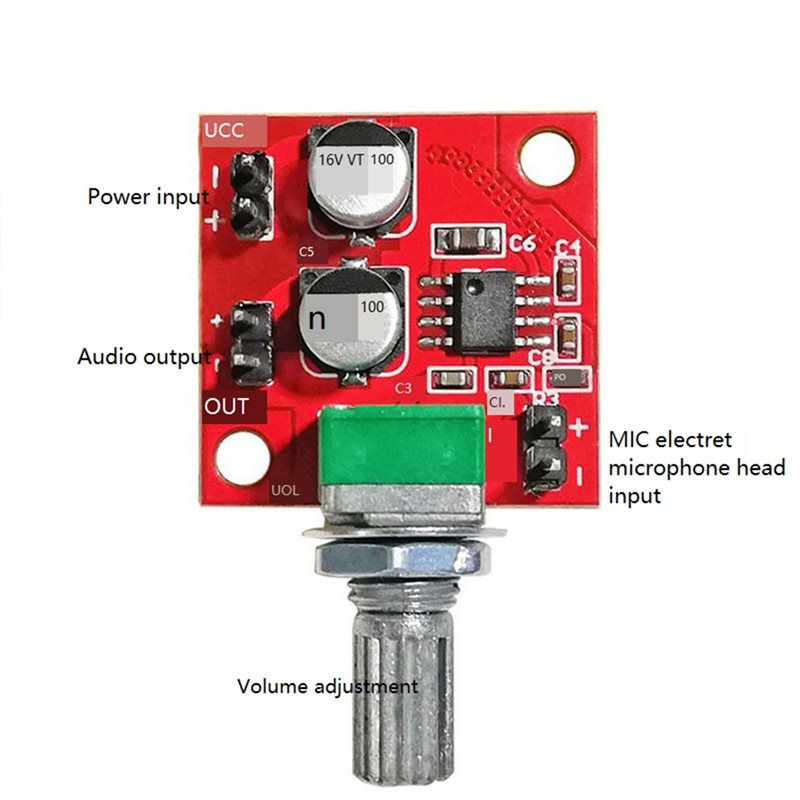 Placa Amplificadora de Micrófo - Portable Amplifier Mini reseña y precio