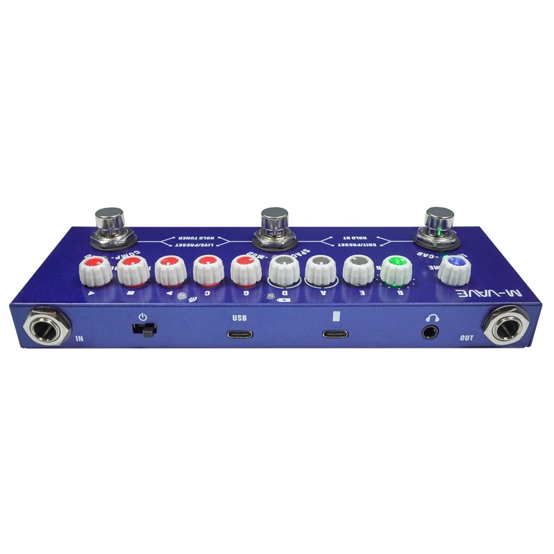 Procesador de Guitarra Acústic - Audio Music Interface reseña y precio