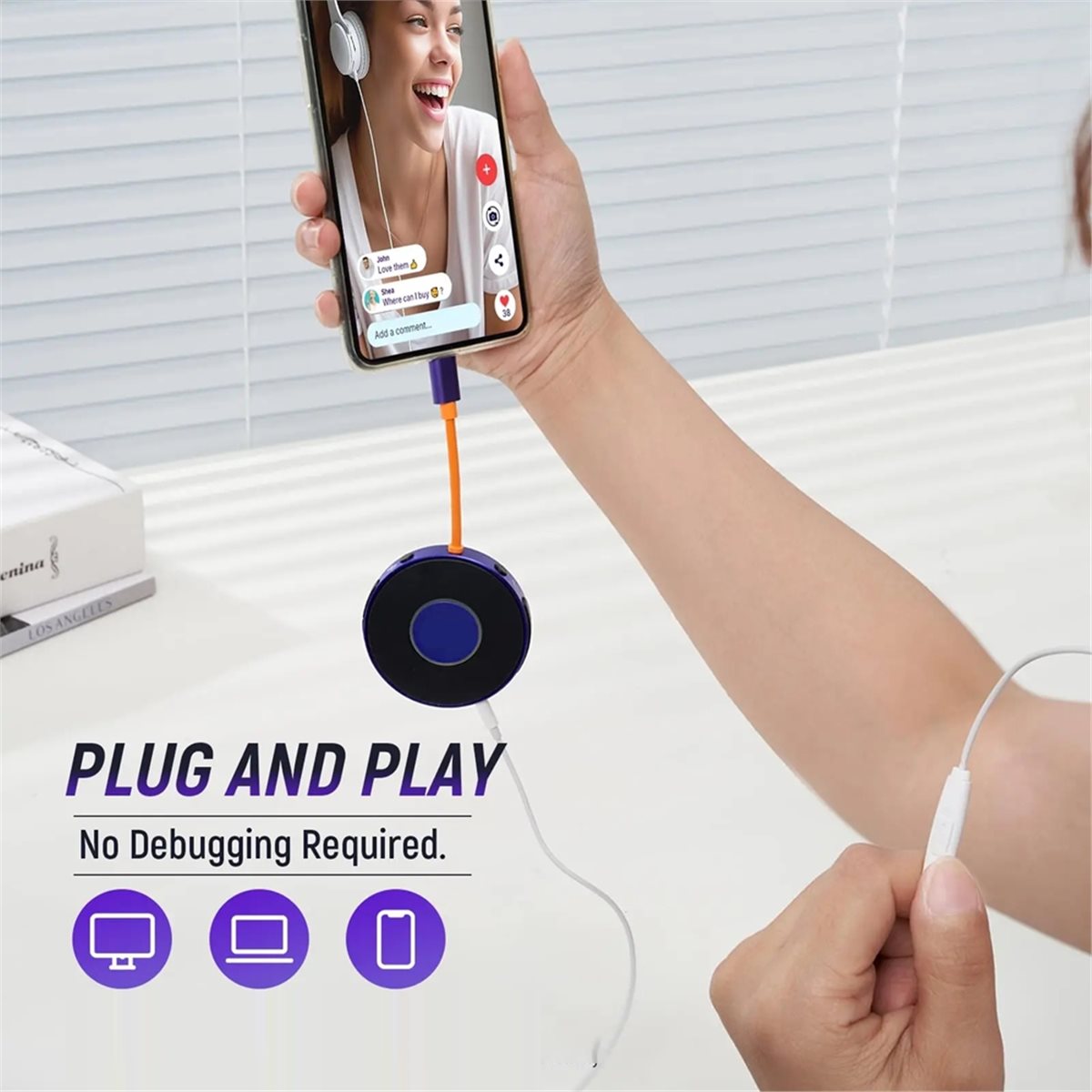 Adaptador de Audio A10I Live D - Audio Music Interface reseña y precio