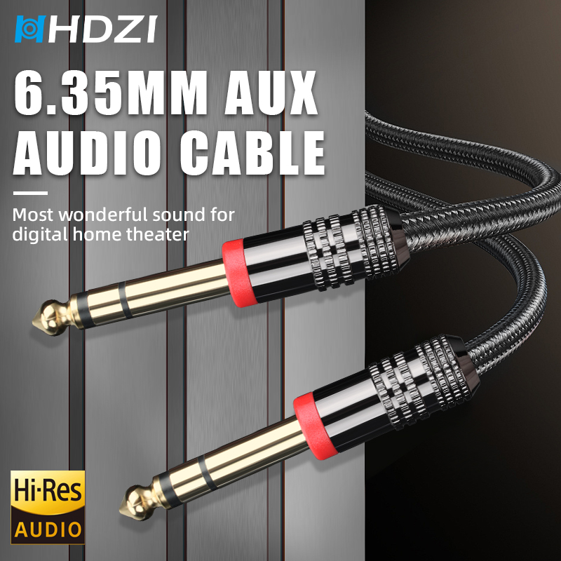 Cable de guitarra TRS de 6.35  - Audio Music Interface reseña y precio
