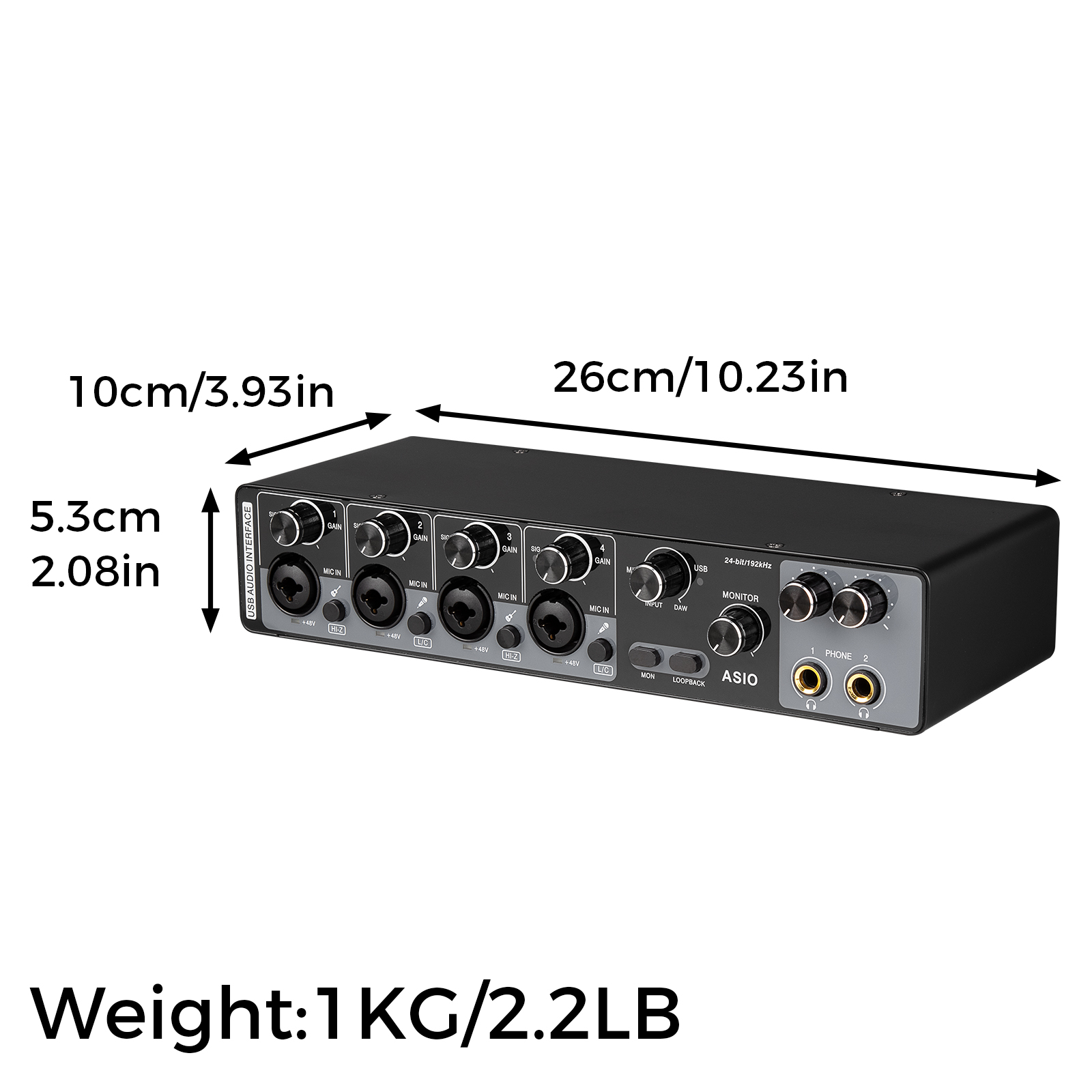 Precios de fábrica MQ44 Tarjet - Audio Music Interface reseña y precio