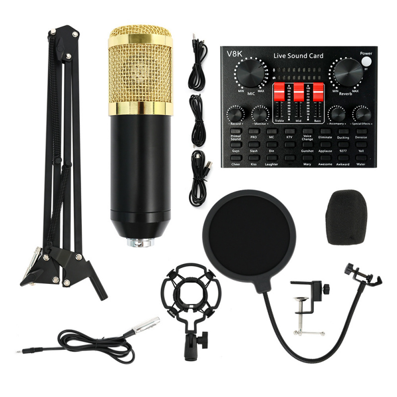 Micrófono de Condensador BM800 - Audio Music Grading reseña y precio