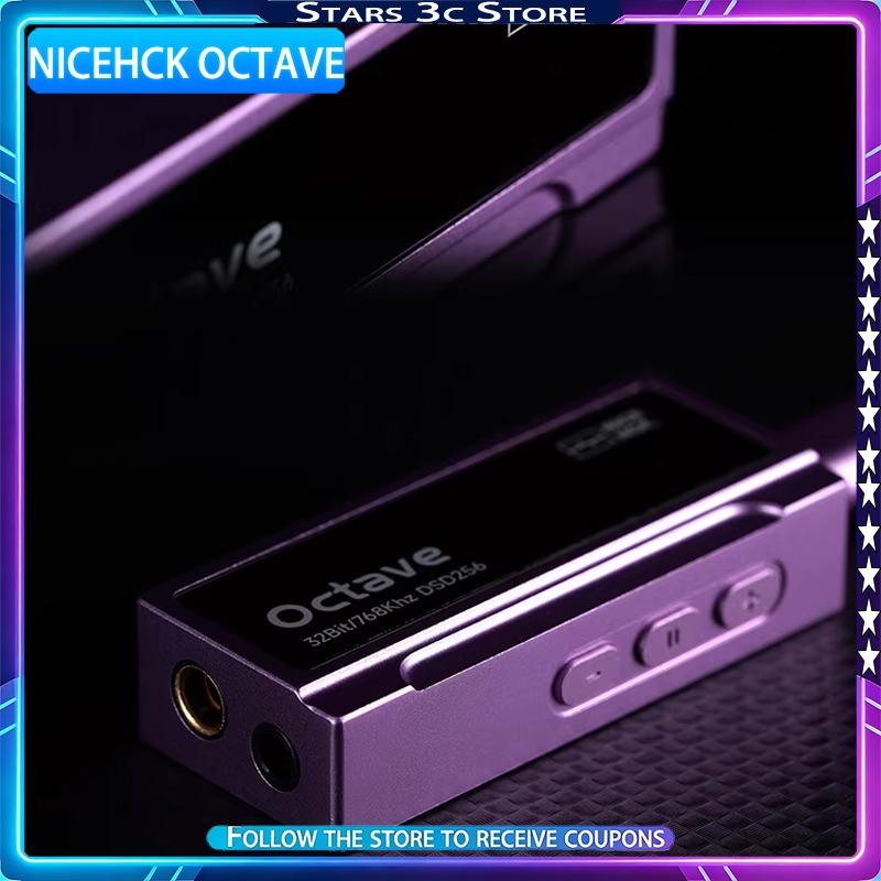NICEHCK Octave DAC portátil ES - Audio Music Grading reseña y precio