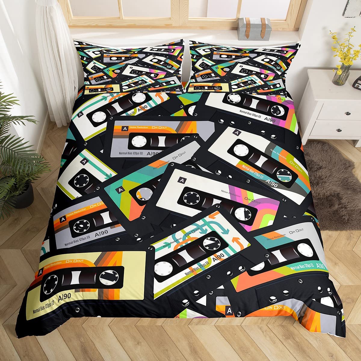 Funda nórdica de casetes de mú - Audio Music King reseña y precio